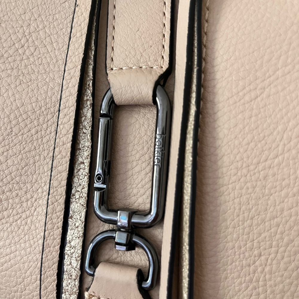 Authentic Botkier soft Tan leather convertible Backpack/ cross body / hand bag - Picture 2 of 15
